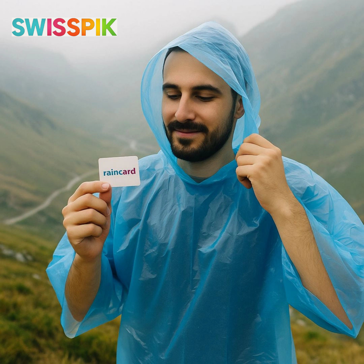 Pocket Rain card for Emergency use (50% Off Today) (5pcs)