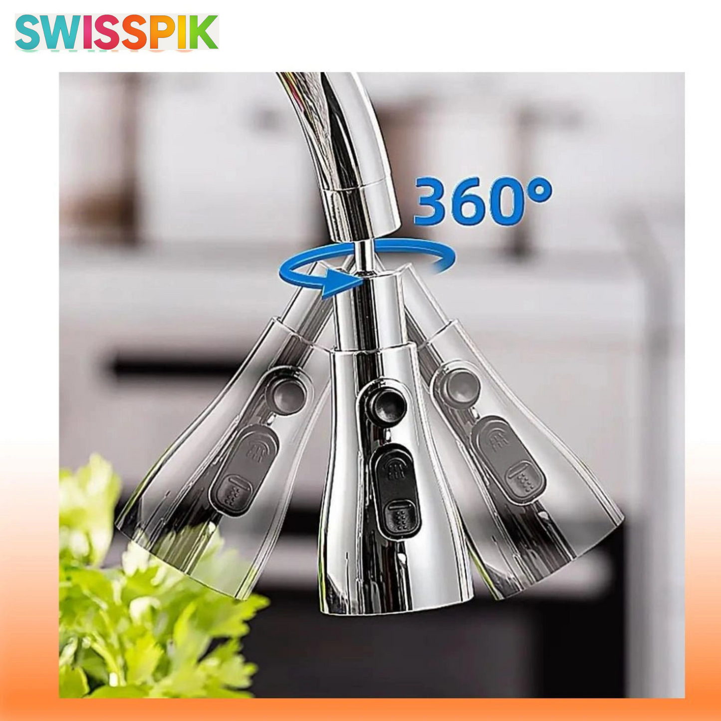 Flexible Tap Extender for Sink